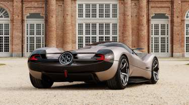 Alisea Pagani Zonda tribute – rear